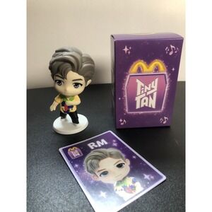 McDonald's TinyTAN x BTS 2025 RM Toy w/ Sticker + Box NEW SEALED